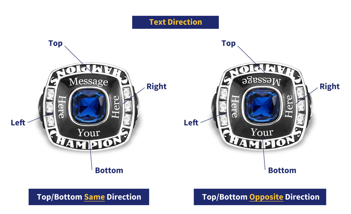 Personalized Championship Ring