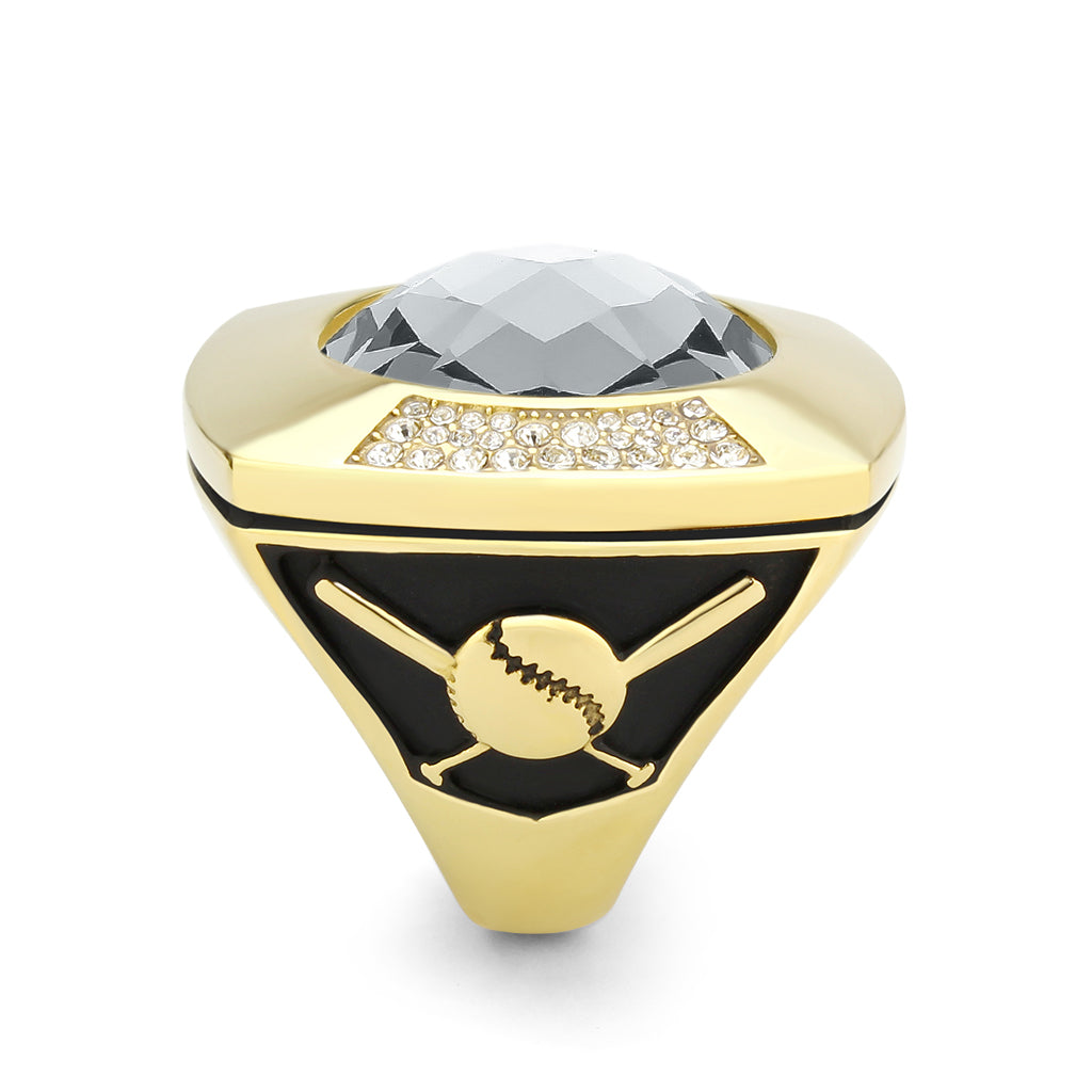 Personalized XL Baseball Championship Ring - MVP Ring, Coach's Ring, Hall of Fame