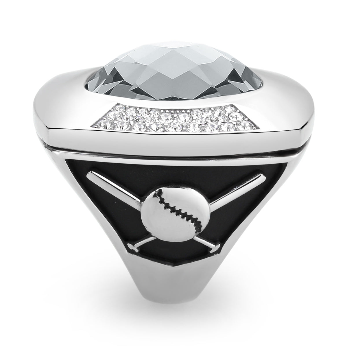 Personalized XL Baseball Championship Ring - MVP Ring, Coach's Ring, Hall of Fame