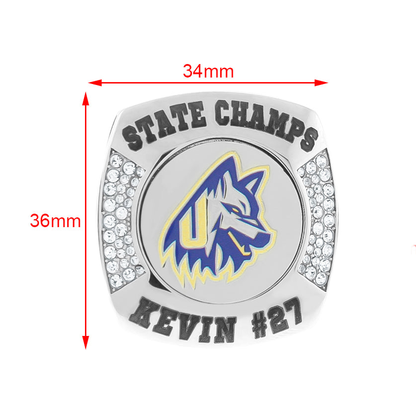 Premium XL Championship Ring - Use your own LOGO!