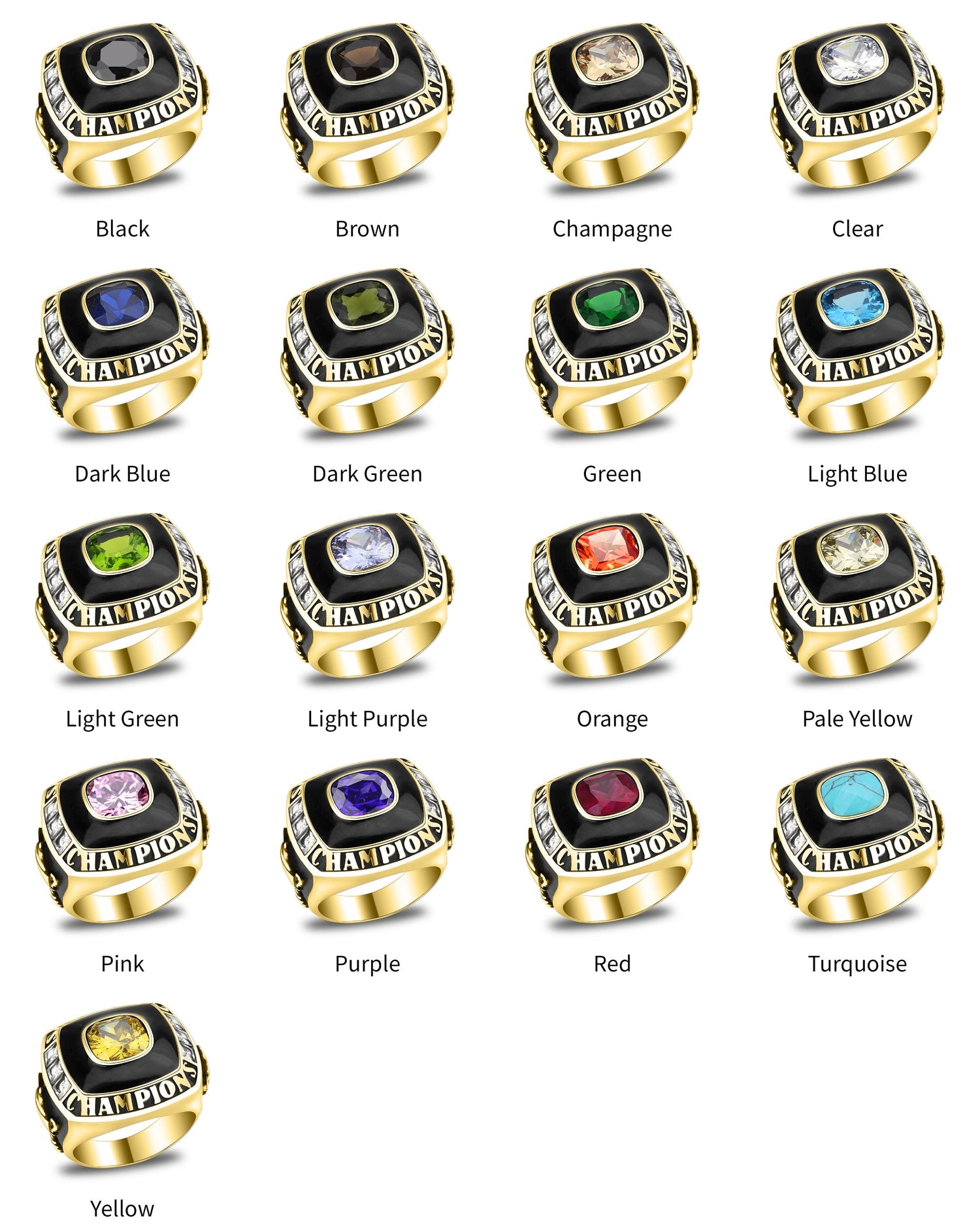 Personalized Basketball Championship Ring