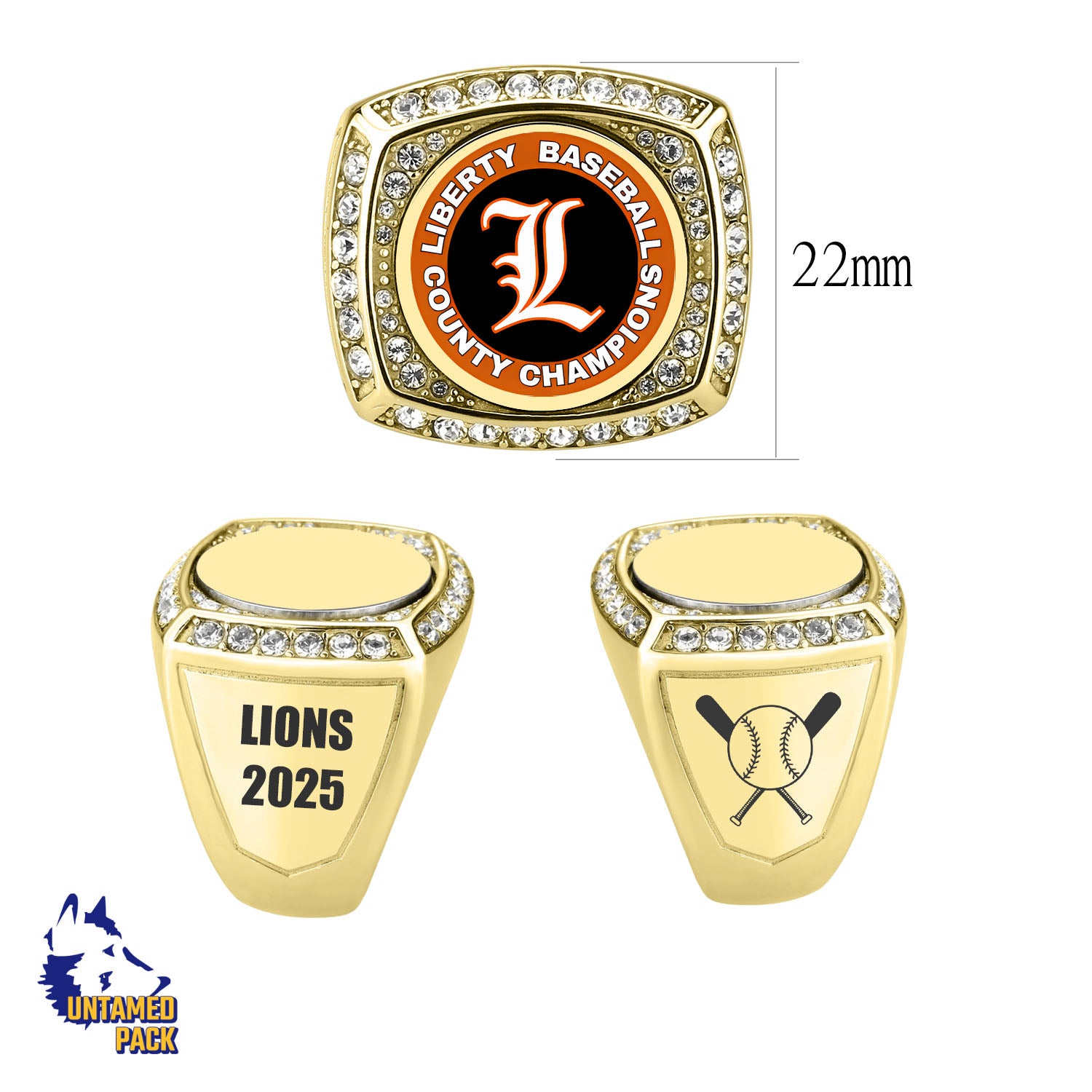 Liberty Middle School Championship Ring