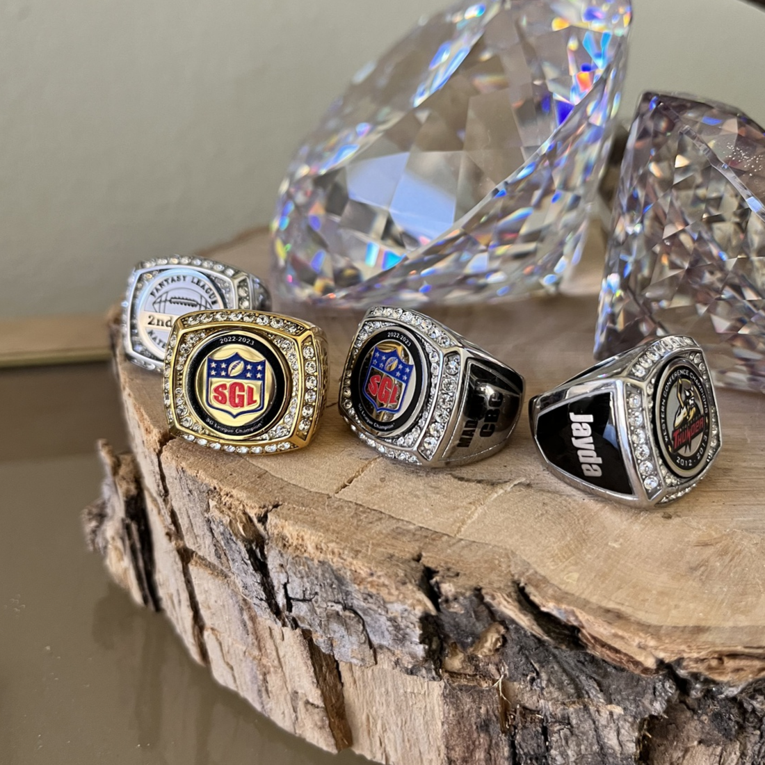 Premium Championship Ring Use your own LOGO Untamed Pack