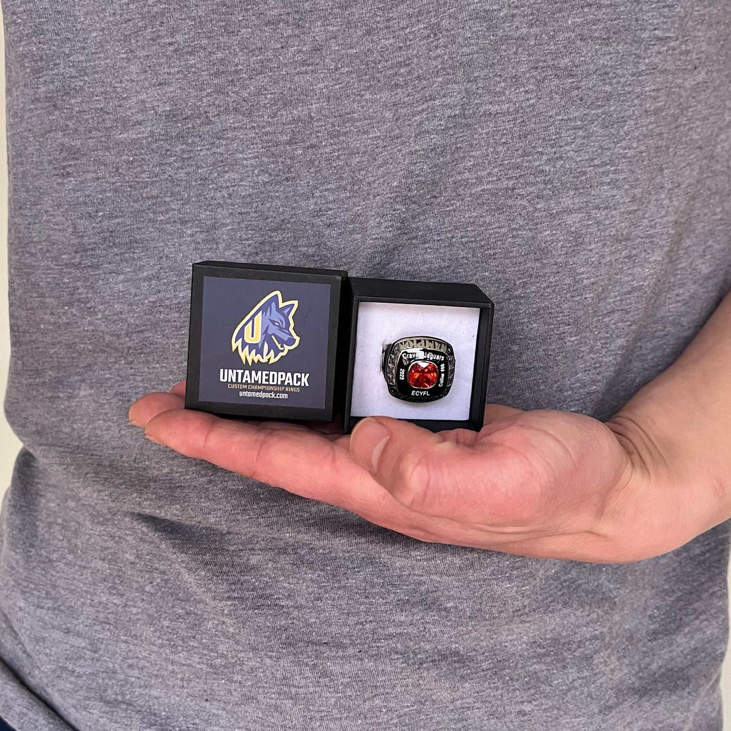 Personalized Gold World Championship Ring