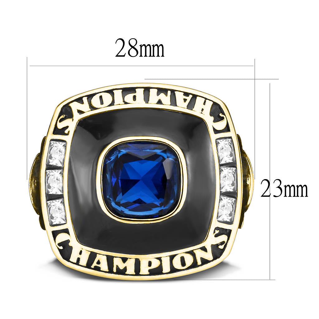 Personalized Gold Championship Ring