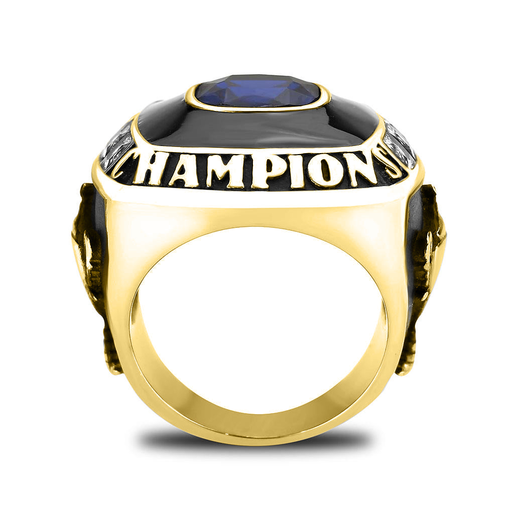 Personalized Gold World Championship Ring