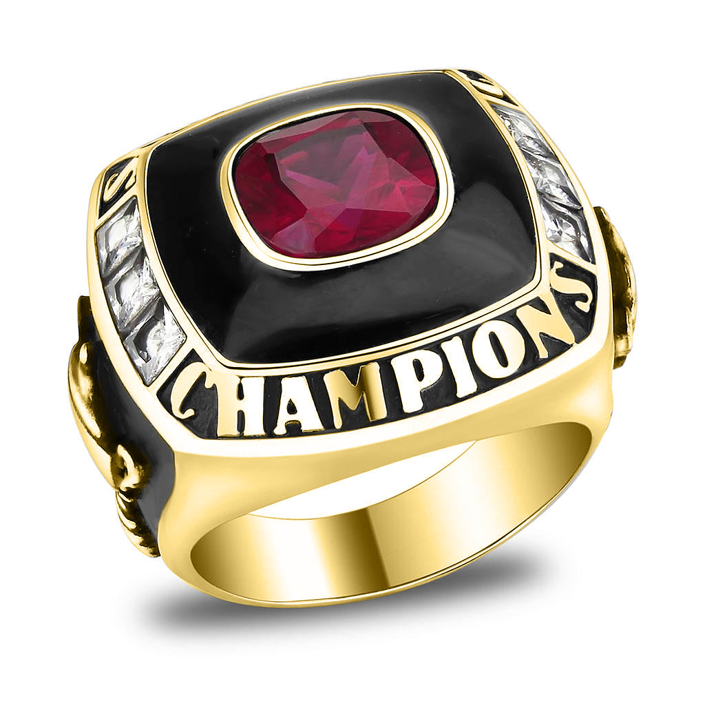 Personalized Gold World Championship Ring