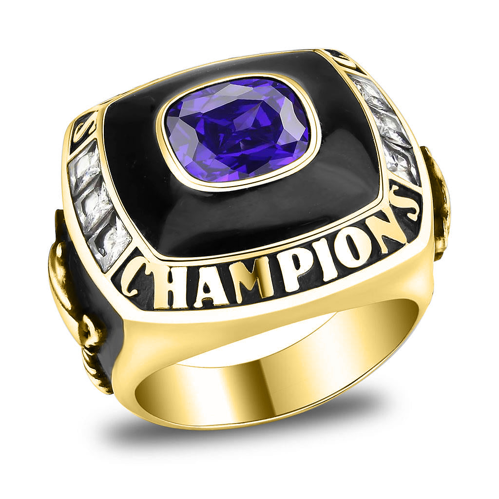 Personalized Gold Championship Ring
