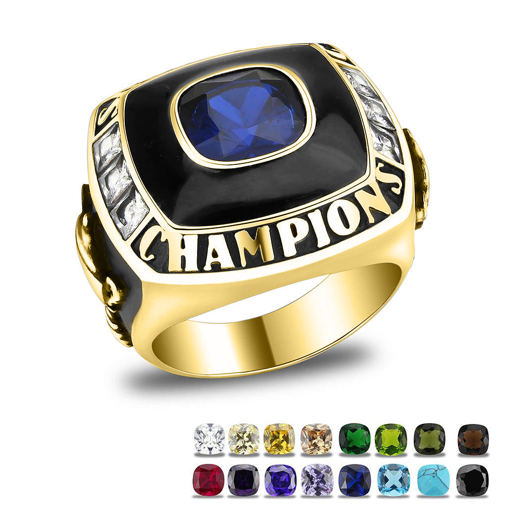 Personalized Gold Championship Ring