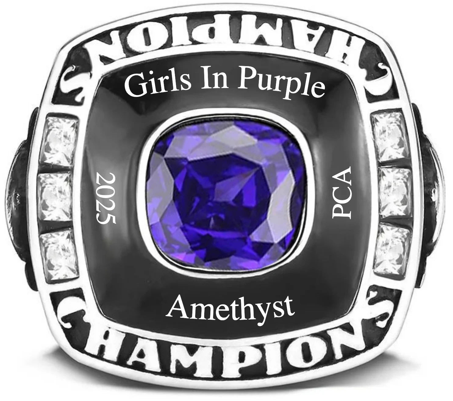 Girls In Purple Championship Ring
