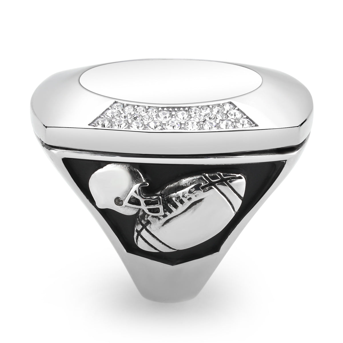 XL Custom Fantasy Football FFL Logo Ring