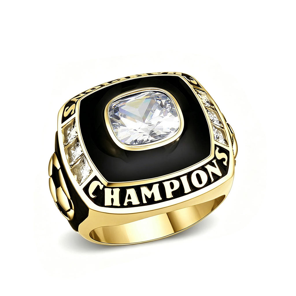 Personalized Soccer Championship Ring