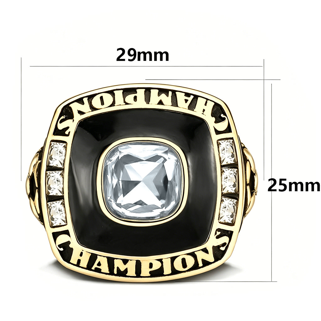 Personalized Soccer Championship Ring