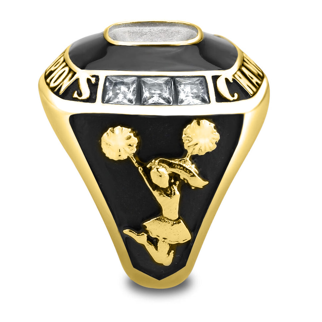 Personalized Gold Cheer Championship Ring – Untamed Pack