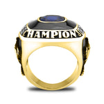 Personalized Gold World Championship Ring
