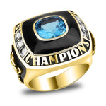 Personalized Gold World Championship Ring